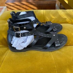 Pikolinos Black Buckle Sandals Size 41